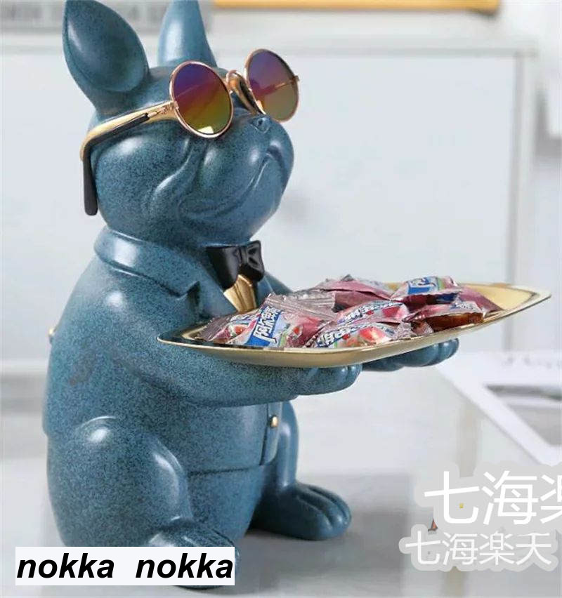 楽天市場】かぎ収納トレイ玄関 置物 トレー 鍵トレー キー置き場 犬