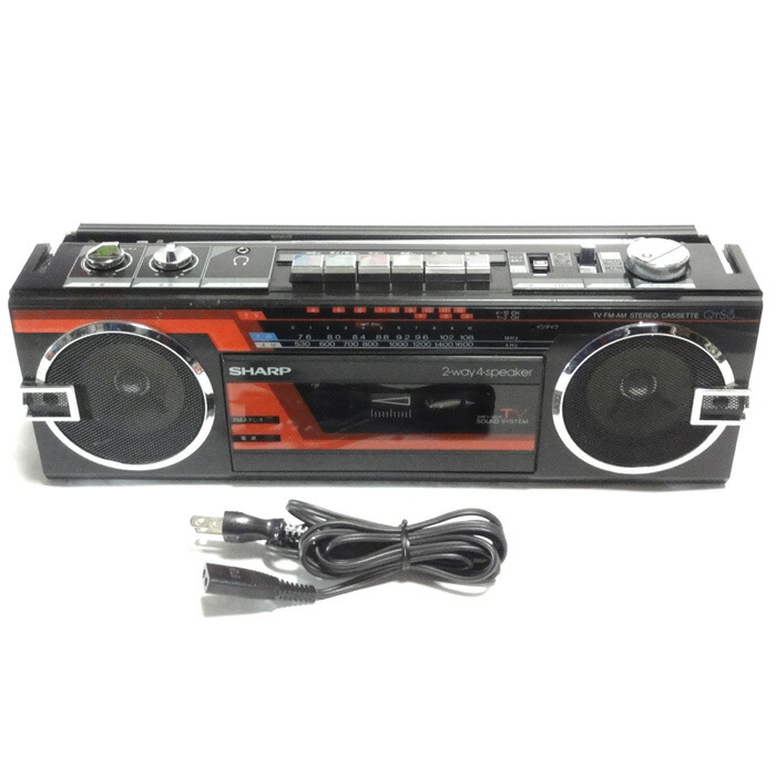 楽天市場】【中古】SHARP QT-S3 ステレオラジカセ : 野澤電機