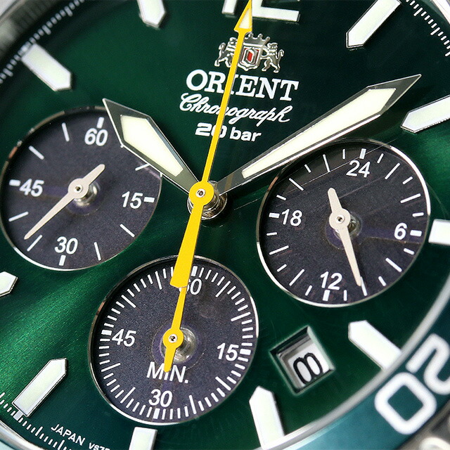 楽天市場】オリエント オリエントマコ ソーラーパワード 腕時計 メンズ