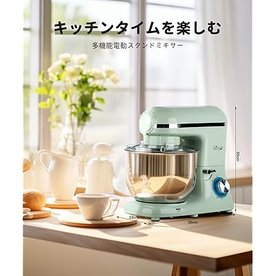 楽天市場】スタンドミキサー 卓上ミキサー 6L 大容量 多機能 ミンチ機