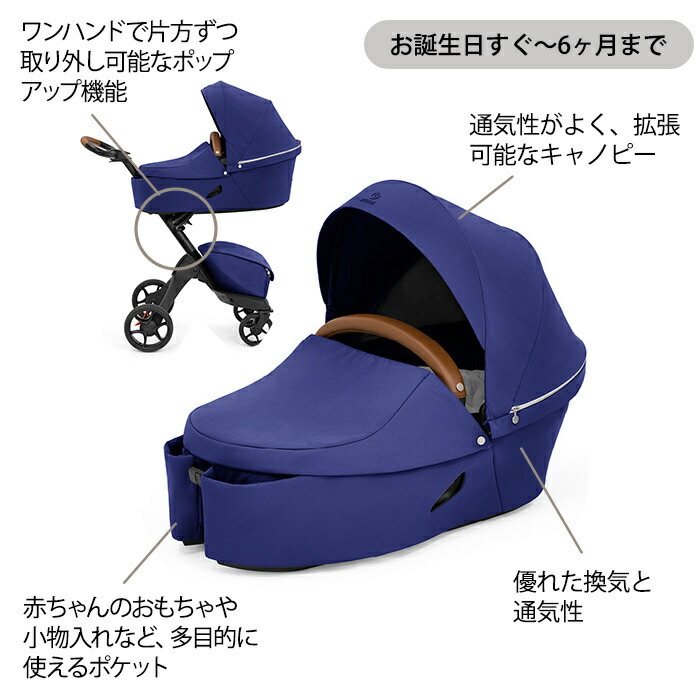 楽天市場】エクスプローリーX 専用キャリーコット ストッケ
