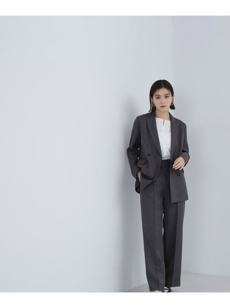 楽天市場】【SALE／30%OFF】シャークスキン SETUP ワイドパンツ 24AW