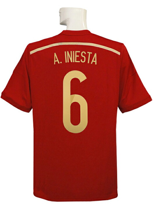 楽天市場】スペイン代表 ユニフォーム イニエスタの通販