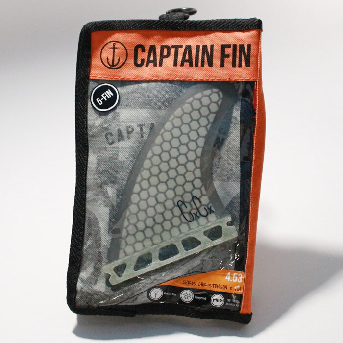 サーフィン・ボディボード CAPTAIN FIN-CF-LAR-GE- 5 FIN 4.75