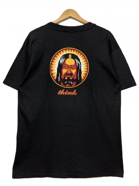 楽天市場】90s THINK Skateboards Print S/S Tee 黒 L シンク スケート