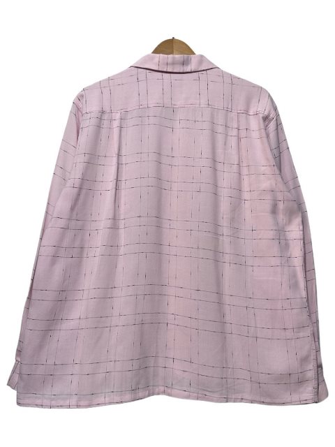 楽天市場】50s PILGRIM Rayon Open Collar L/S Shirt ピンク L
