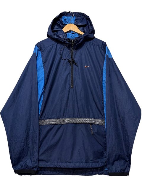楽天市場】98年製 NIKE Nylon Anorak Parka 紺青 XL 90s ナイキ