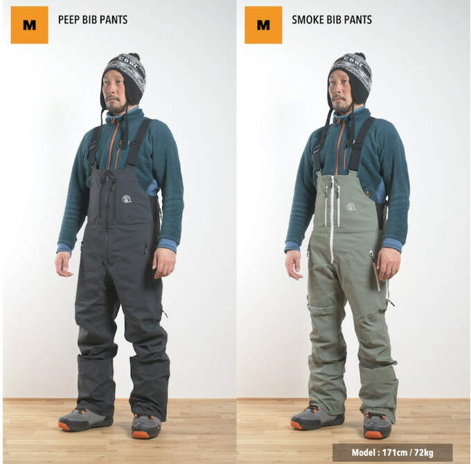 楽天市場】unfudge アンファッジ 23-24モデル PEEP BIB PANTS ウェアー