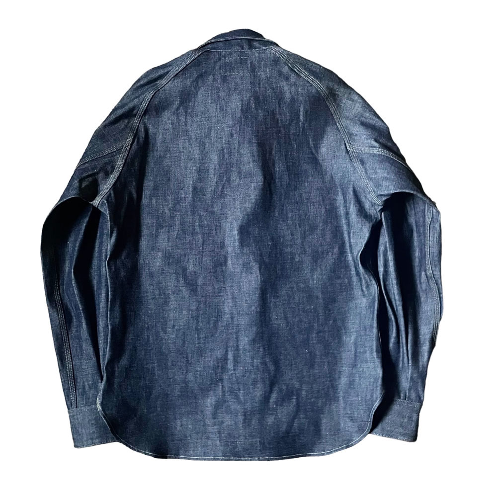 楽天市場】DELUXEWARE（デラックスウエア）7640 [40s DENIM SHIRT