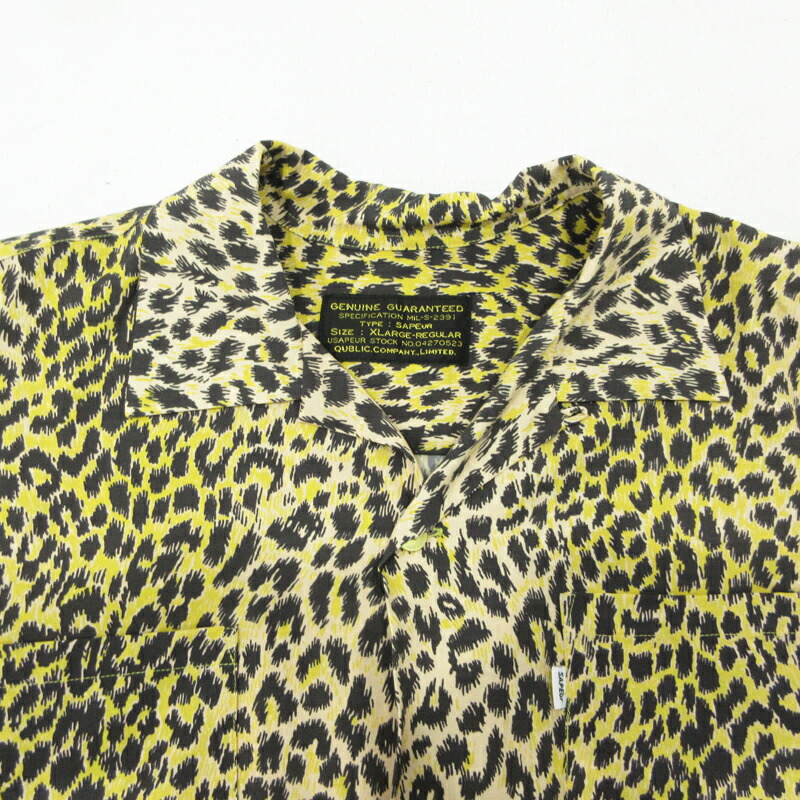 楽天市場】【中古】SAPEur | サプール ヒョウ柄長袖シャツ イエロー系