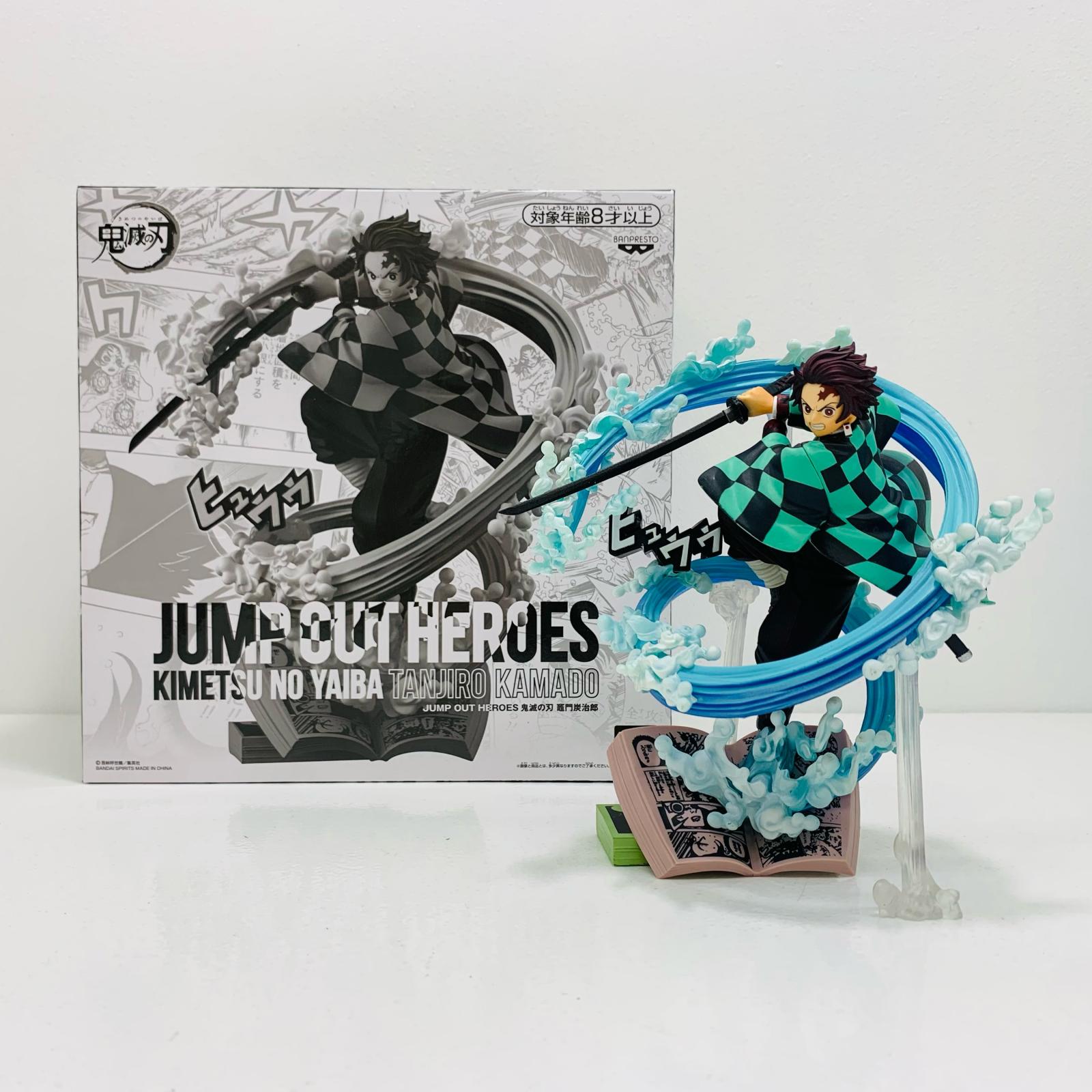 楽天市場】【中古】 鬼滅の刃 フィギュア 竈門炭治郎 JUMP OUT HEROES