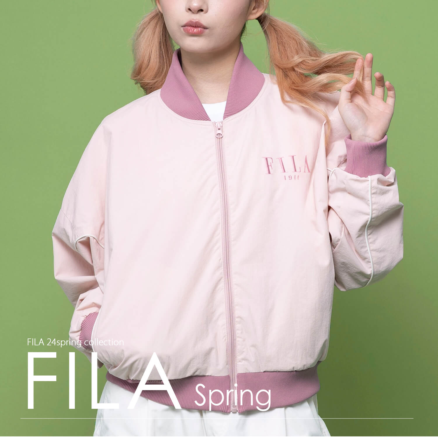 楽天市場】【クーポンで20%OFF】 FILA フィラ ナイロンジャケット