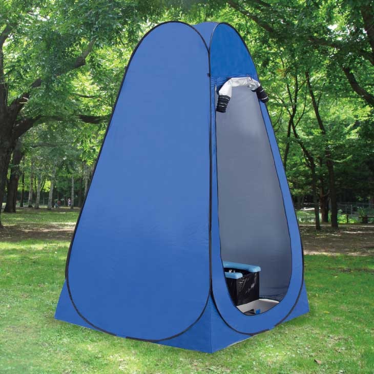 楽天市場】ワンタッチルームテント＆トイレセット トイレ用テント 簡易