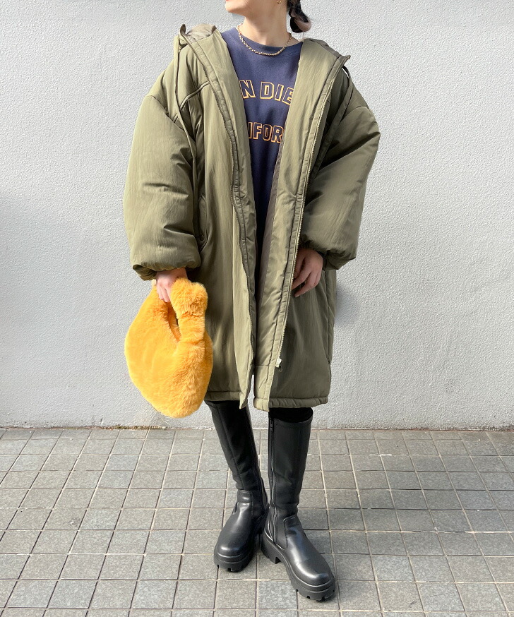 楽天市場】中わた入りフーディーモンスターコート モンスターパーカー