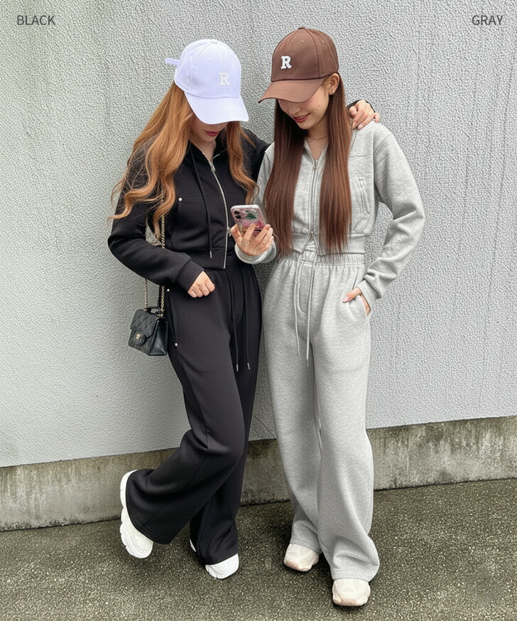 楽天市場】裏起毛ダブルジップシルバーボタンデザインスウェット