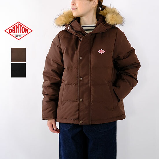 楽天市場】ダントン DANTON レディース ファー付 ショート丈 ダウン