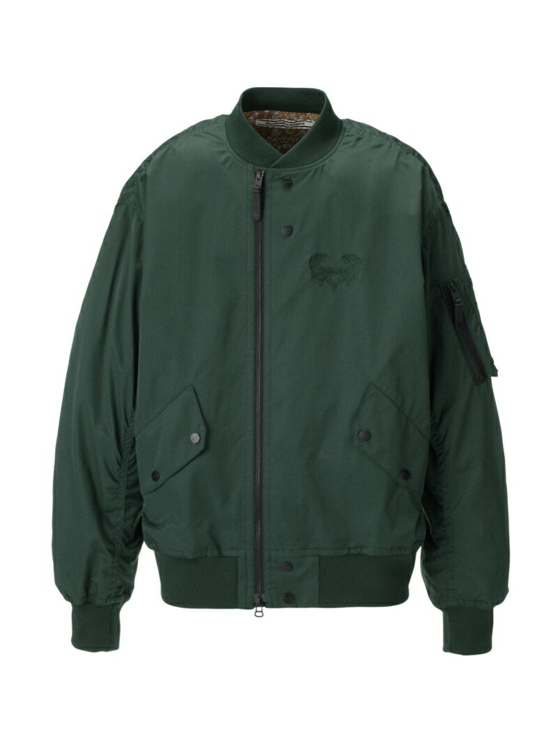 楽天市場】【公式ショップ】PRINTED BOMBER JACKET Onitsuka Tiger