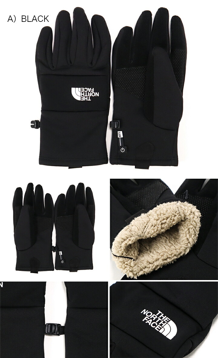 楽天市場】ザ ノースフェイス THE NORTH FACE グローブ 手袋 黒 メンズ