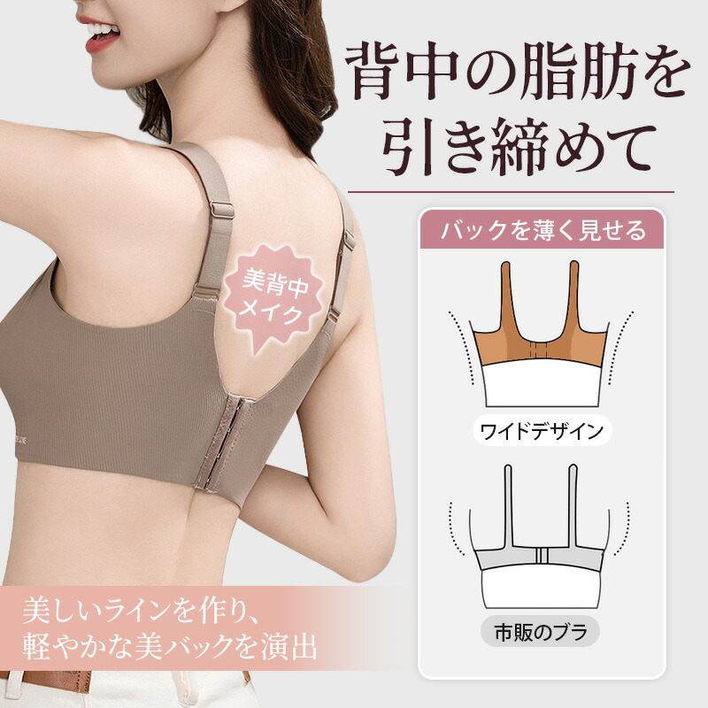 楽天市場】【発送・返品も無料】VEIMIA 垂れ防止 補正ブラ ノン
