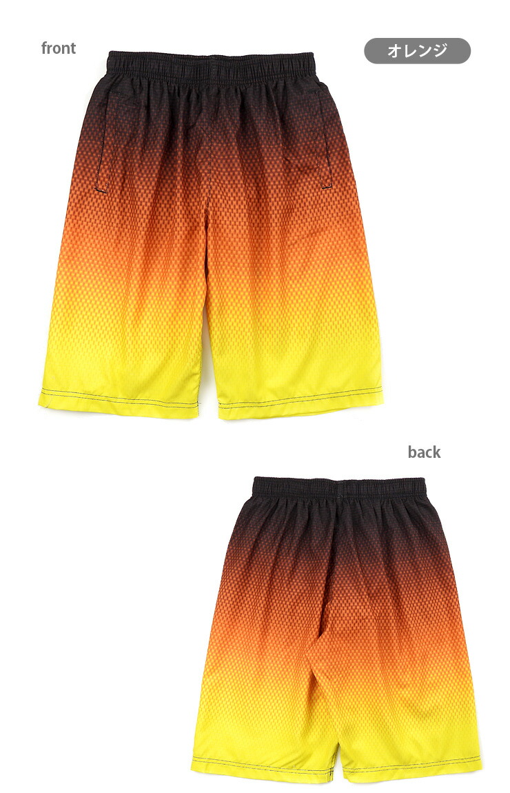 LYFT サーフパンツMサイズ 黒・オレンジ LÝFT Stage Shorts - Orange