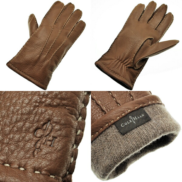 楽天市場】コールハーン メンズ 手袋 COLE HAAN 本革 レザー グローブ