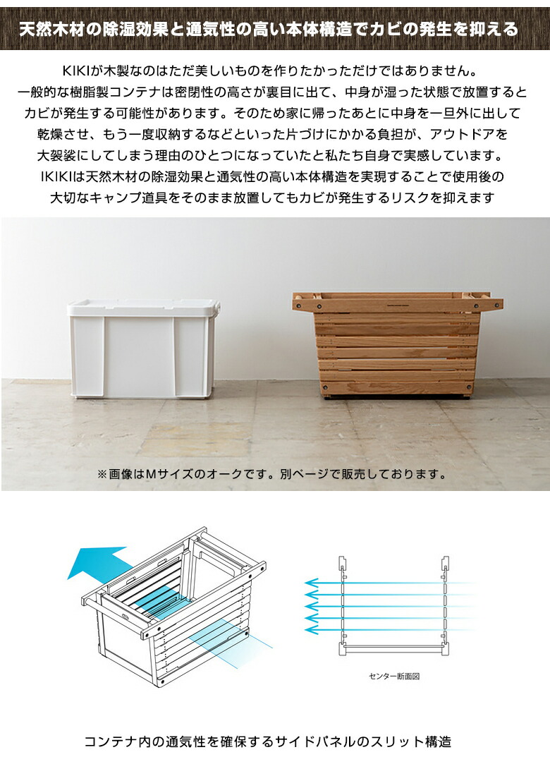楽天市場】【IKIKI シェルフコンテナ Mサイズ トップパネルのセット