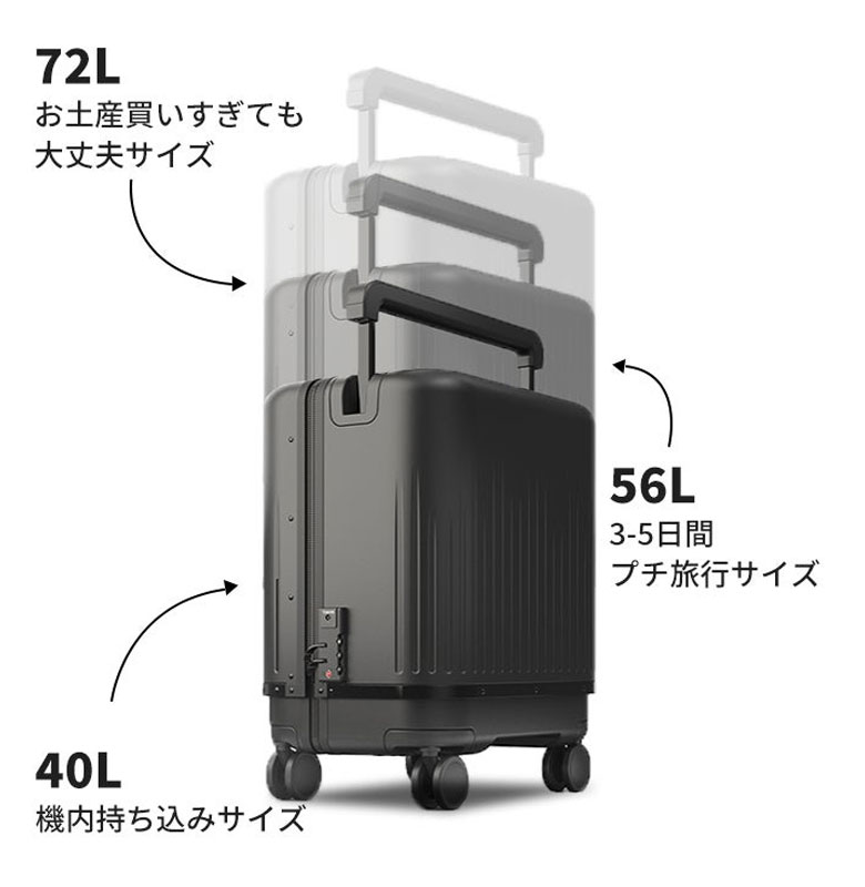 楽天市場】【豪華特典付き！】VELO スーツケース キャリーケース 3段階