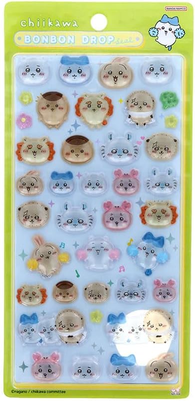 楽天市場】【第2弾追加】サンスター文具 ボンボンドロップシール ちい