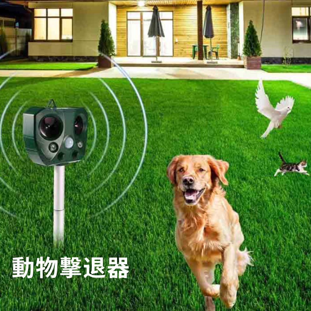 楽天市場】【イヌヤ】猫よけグッズ 超音波式 番人くん (日本語取扱説明