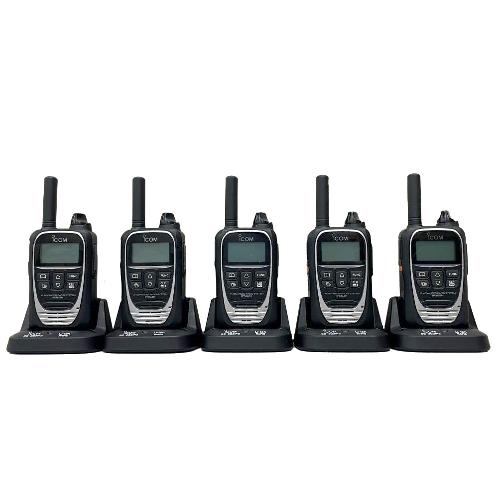 楽天市場】ICOM IPトランシーバー IP502H 5台セット デュアルSIMモデル