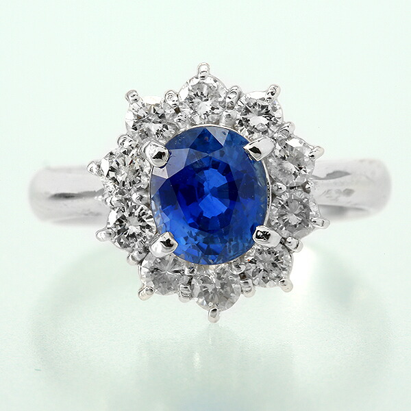 楽天市場】【半額】 サファイア 9月誕生石 指輪 ダイヤモンドリング