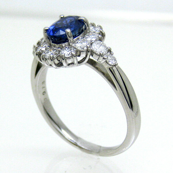 楽天市場】【半額】 サファイア リング PT900 プラチナ900 指輪