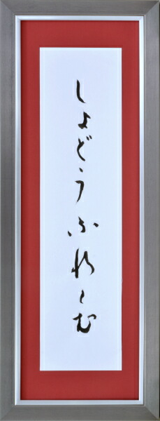楽天市場】額縁 書道額縁 8138 シルバー・ゴールド 半切1/3 -新品