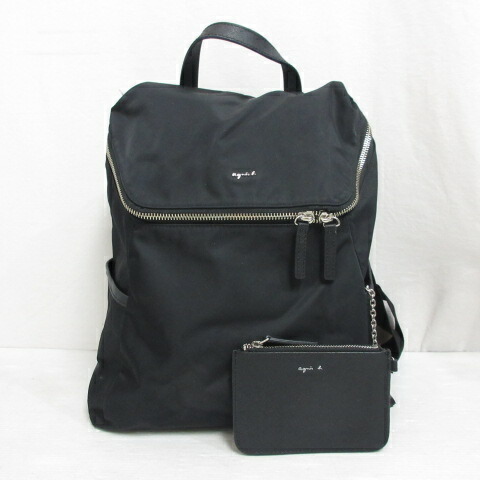 楽天市場】アニエスベー バッグ 中古（カラーブラック）（バックパック