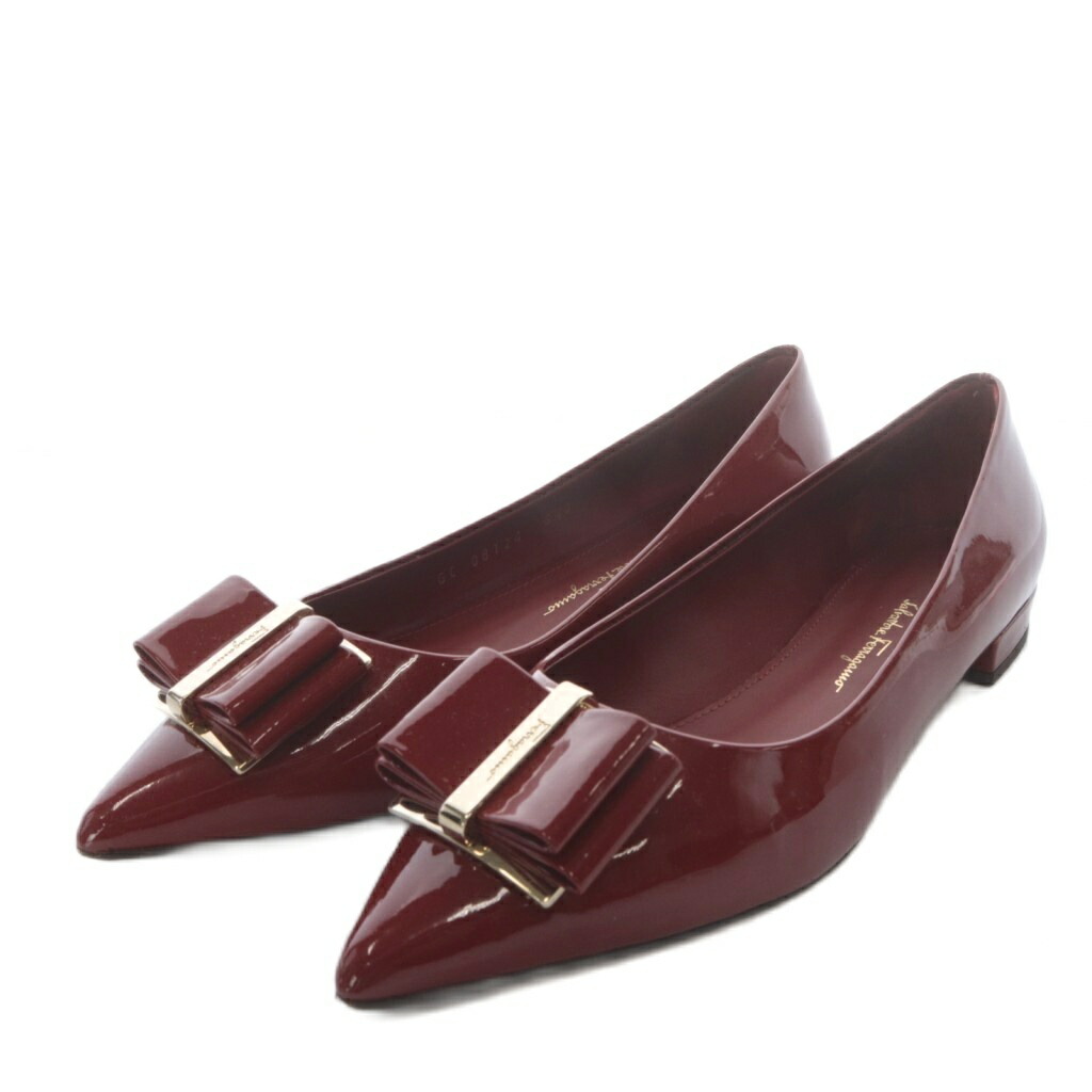 楽天市場】フェラガモ 赤 パンプスの通販