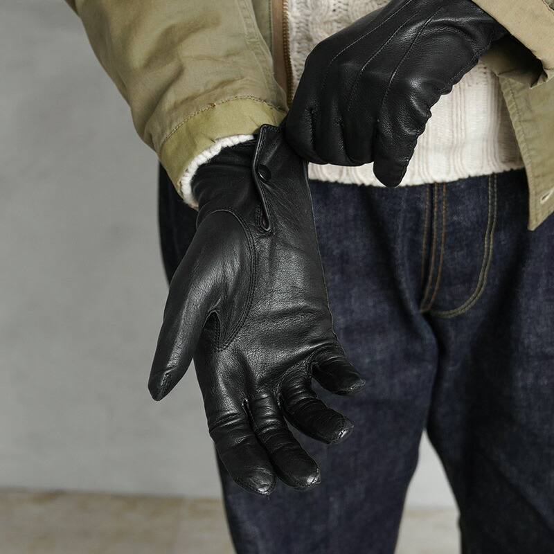 楽天市場】☆実物 USED イギリス軍 オフィサー ドレス レザーグローブ