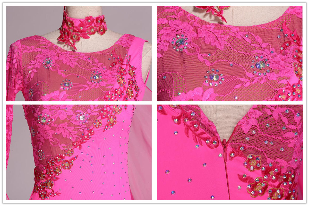 楽天市場】【受注生産S/M/L/XL/2XL】7色展開 社交ダンス 衣装 モダン