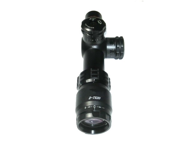 楽天市場】2-7x20 ショート スコープ 2倍〜7倍 新品 : azmart楽天市場店