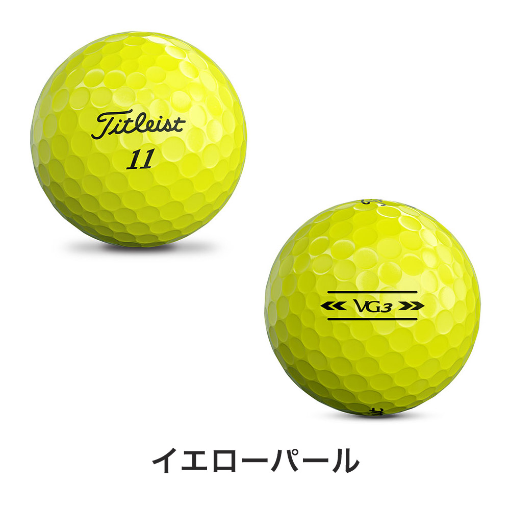 楽天市場】ゴルフボール Titleist VG3 1スリーブ 3球入り タイトリスト