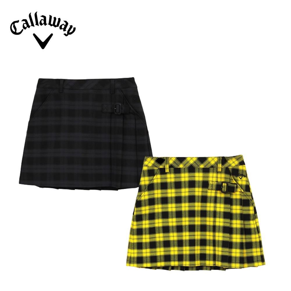 新品・タグ付き】Callaway XSERIES 撥水 スカート チェック M 新品