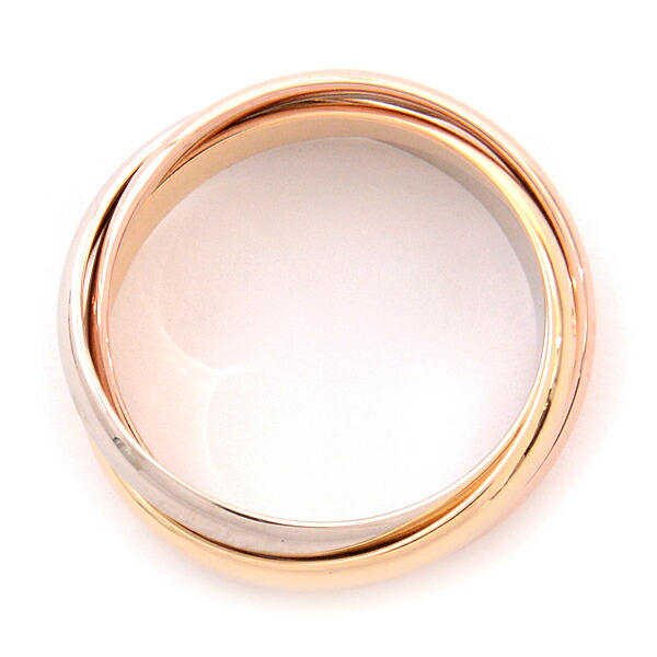 楽天市場】カルティエ 指輪 レディース トリニティ リング 47号 7号