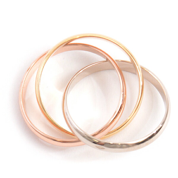 楽天市場】カルティエ 指輪 レディース トリニティ リング 47号 7号