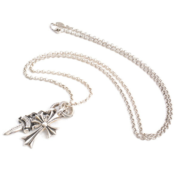 楽天市場】クロムハーツ ネックレス メンズ タイニーCHクロス ダガー