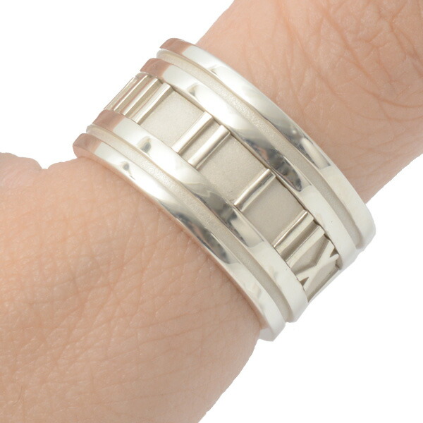 楽天市場】ティファニー 指輪 メンズ アトラス リング 18号 シルバー