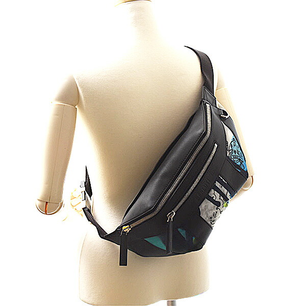 楽天市場】ベルルッティ バッグ メンズ ボディバッグ レザー×ナイロン