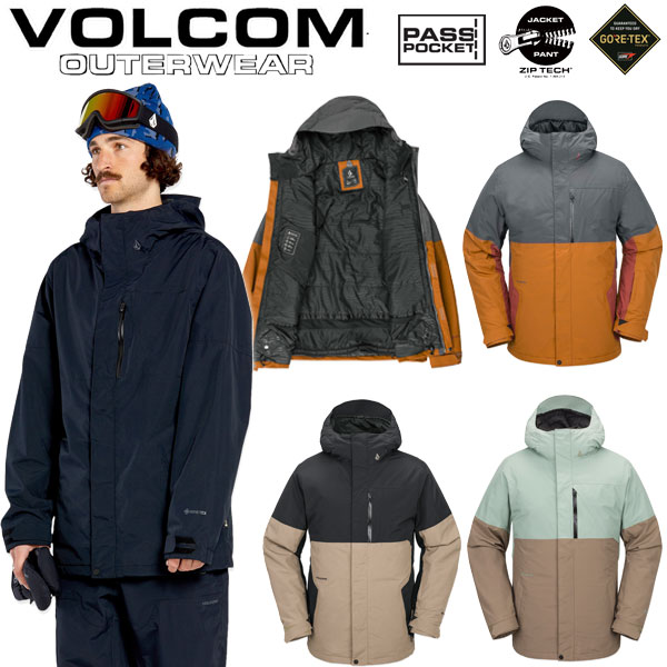 楽天市場】24-25 VOLCOM/ボルコム L INS GORE-TEX jacket 着用説明動画