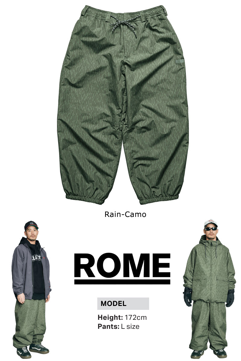 楽天市場】25-26 ROME/ローム PROFIT pant 着用説明動画 メンズ