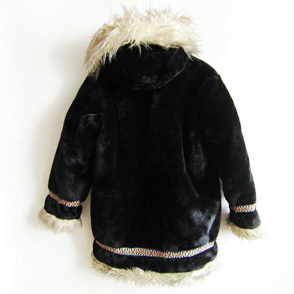 楽天市場】70's/STEARNS/エスキモー ジャケット/黒【メンズS】毛足長