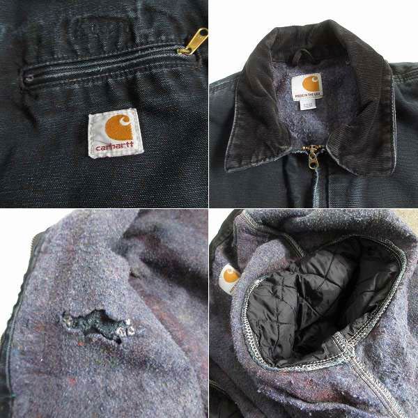楽天市場】USA製 Carhartt カーハート J001BLK デトロイト ジャケット