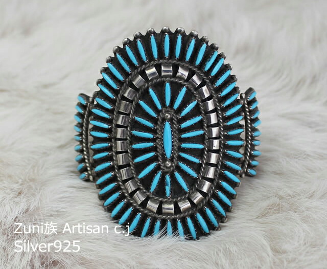 Dave & Celia Nieto ターコイズバングル インディアンジュエリー Dave